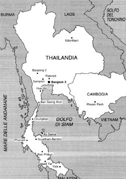 cartina della cambogia