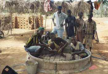 villaggio nella Sierra Leone