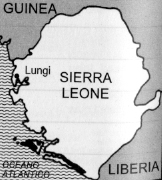 cartina della Sierra Leone