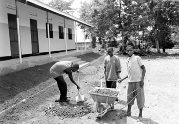 fase di costruzione del progetto casa